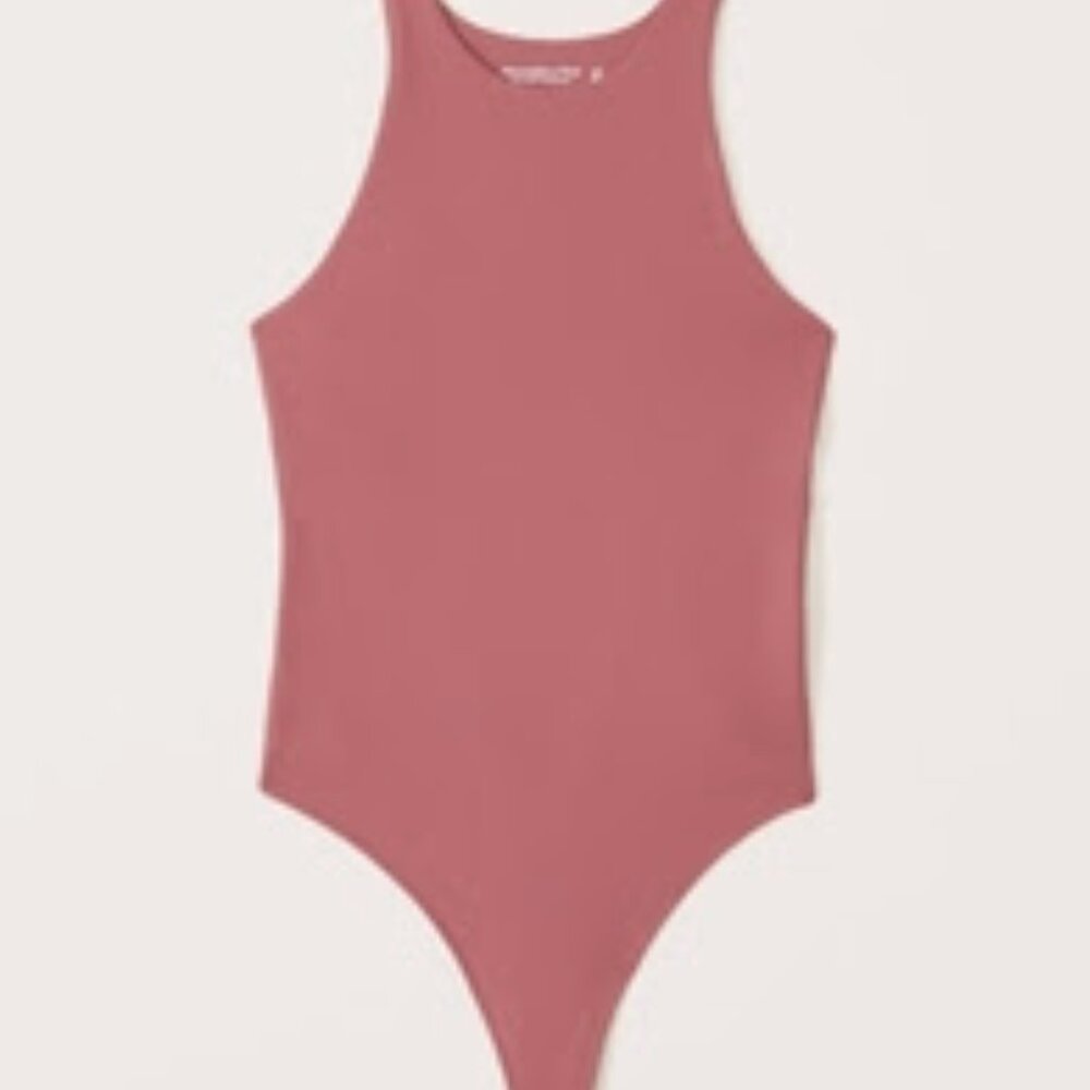 Abercrombie & Fitch Women's Burgundy Bodysuit XXS